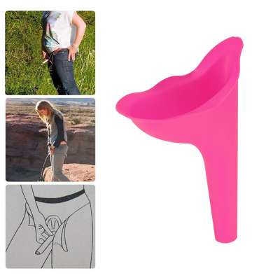 High Quality Portable Women Camping Urine Device Funnel Urinal Female Travel Urination Toilet Women Stand Up & Pee Soft