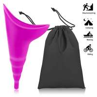 2019 Best Seller Portable FDA Silicone Female Urination Device For Outdoor Travel Camping